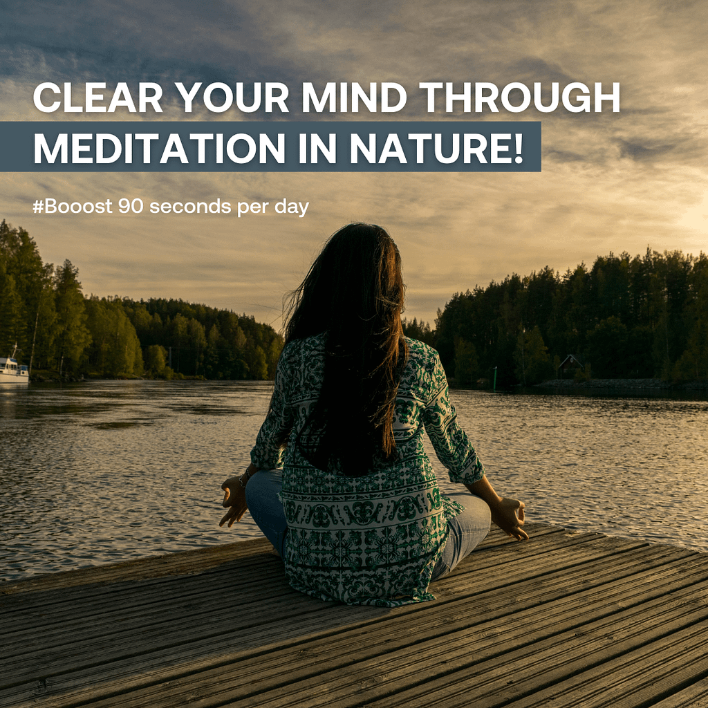 Meditate in nature and become a master in your daily life
